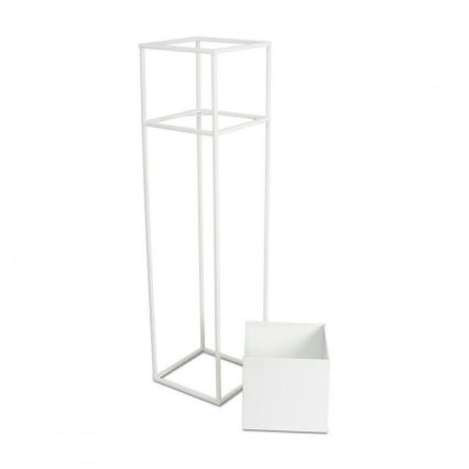 Stalak za cveće 90x24 cm, beli