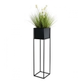 Stalak za cveće 90x24 cm crni