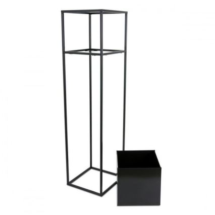 Stalak za cveće 90x24 cm crni