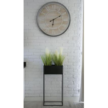 Stalak za cveće 90x44 cm crni