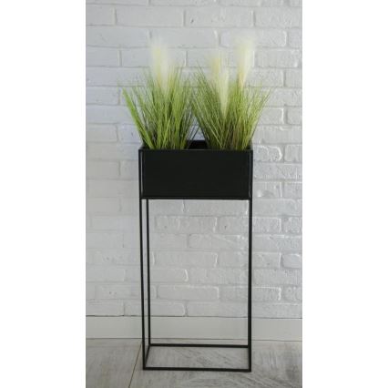 Stalak za cveće 90x44 cm crni