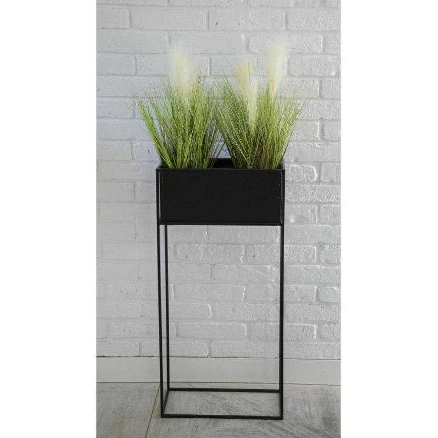 Stalak za cveće 90x44 cm crni