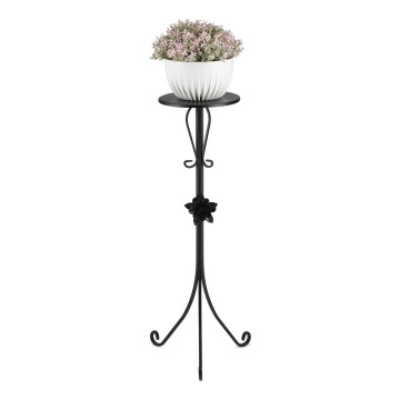 Stalak za cveće 95x39 cm crne boje