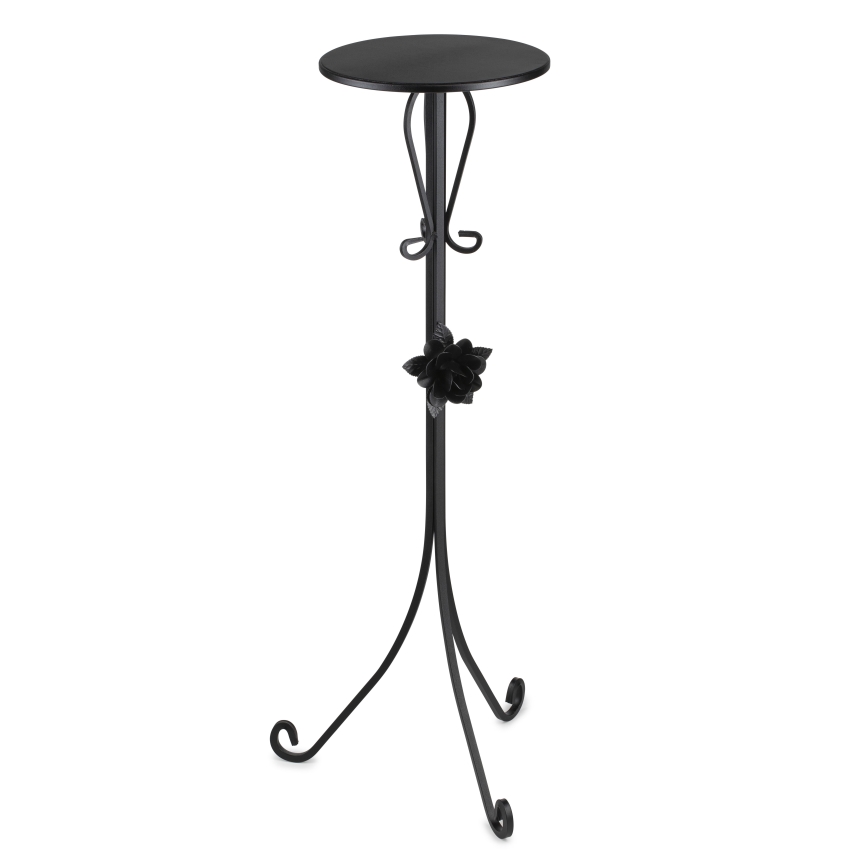 Stalak za cveće 95x39 cm crne boje
