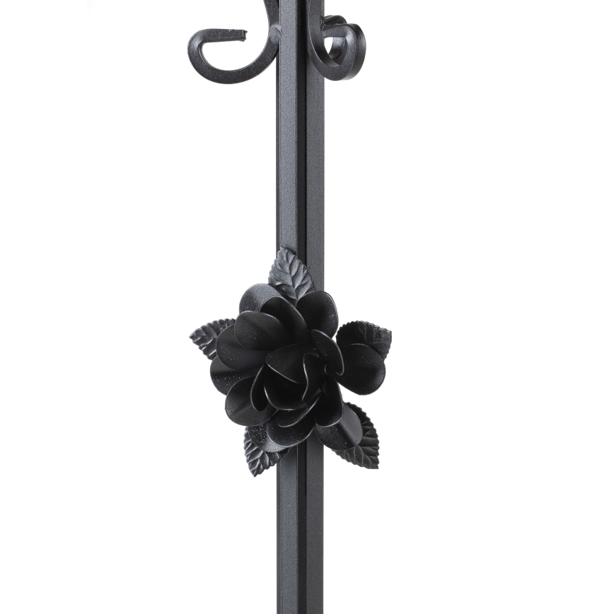 Stalak za cveće 95x39 cm crne boje