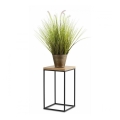 Stalak za cveće BASICLOFT 40x24 crna/braon