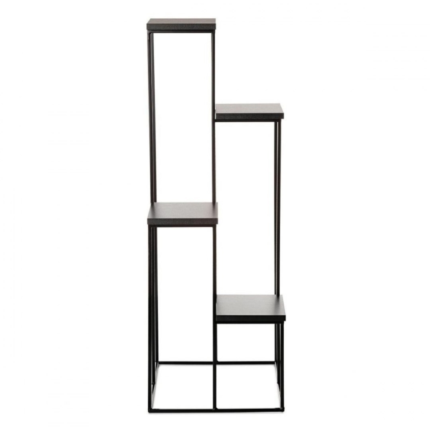 Stalak za cveće KASKADA 110x40 crni