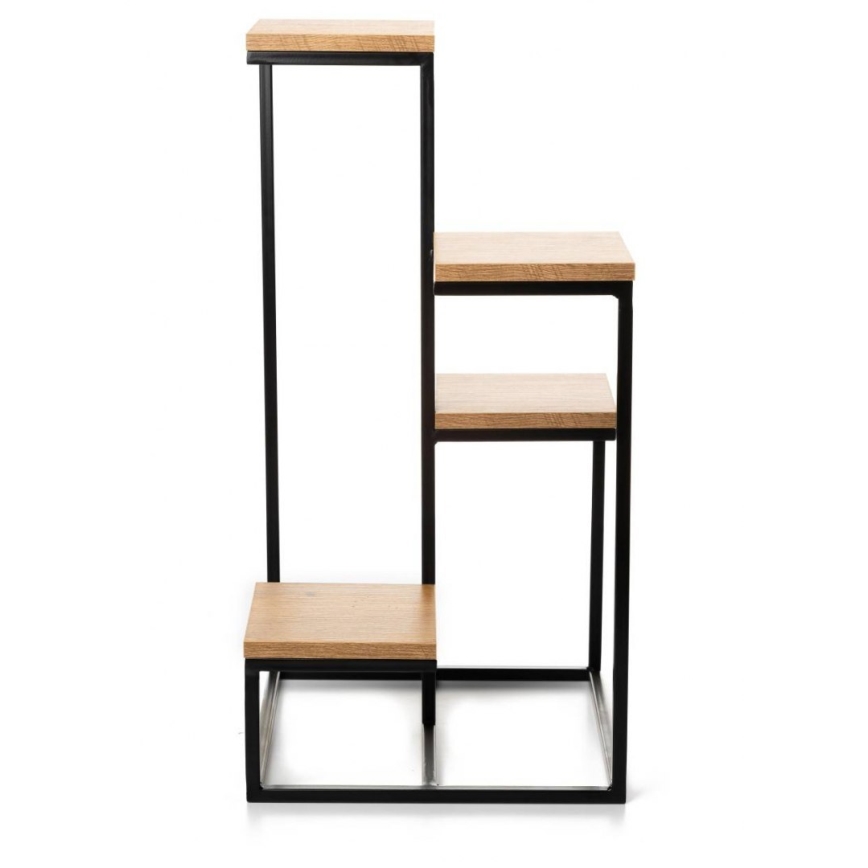 Stalak za cveće KASKADA 79x40 crna/smeđa
