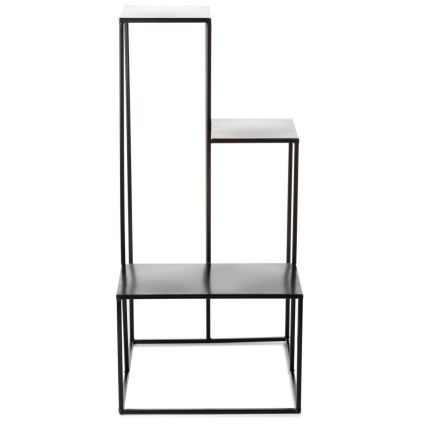 Stalak za cveće KASKADA 85 x 40 cm, crni