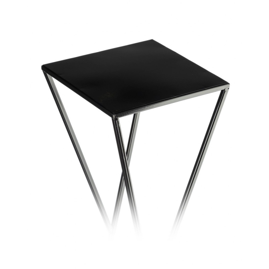 Stalak za cveće LOFT 100x23,5 cm crni