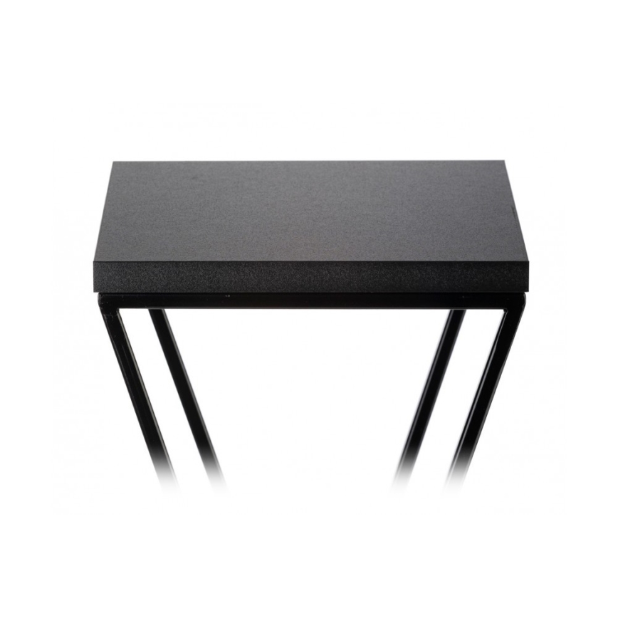 Stalak za cveće LOFT 100x24 cm crni