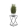 Stalak za cveće LOFT 40x23,5 cm crna