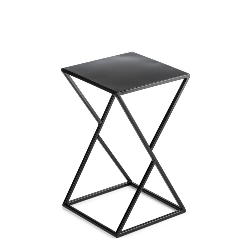 Stalak za cveće LOFT 40x23,5 cm crna