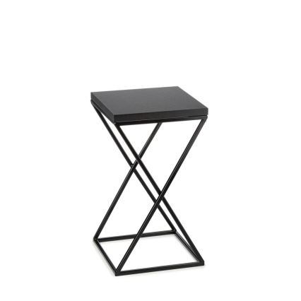 Stalak za cveće LOFT 40x24 cm crni