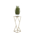 Stalak za cveće LOFT 70x23,5 cm zlatni
