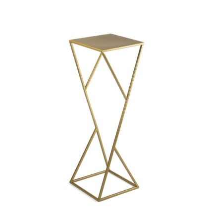 Stalak za cveće LOFT 70x23,5 cm zlatni