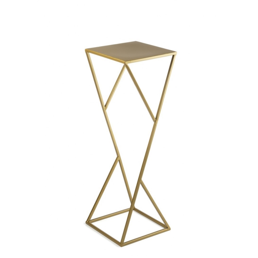 Stalak za cveće LOFT 70x23,5 cm zlatni