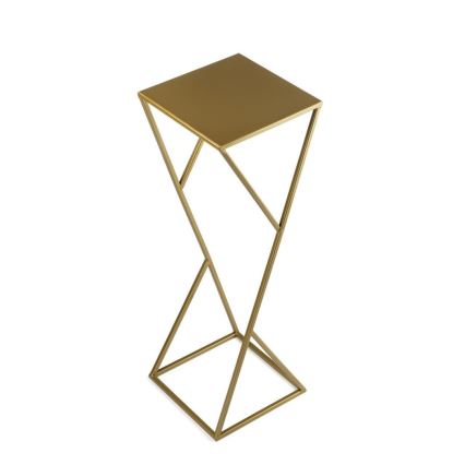 Stalak za cveće LOFT 70x23,5 cm zlatni