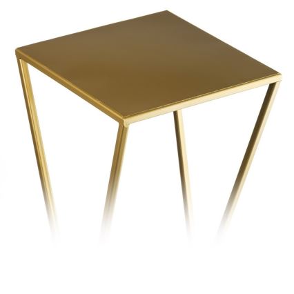 Stalak za cveće LOFT 70x23,5 cm zlatni