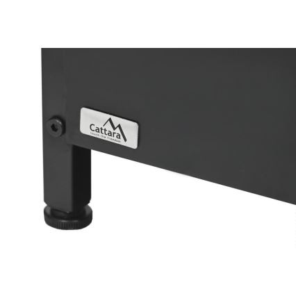Stalak za drva 39x35x76 cm, crne boje
