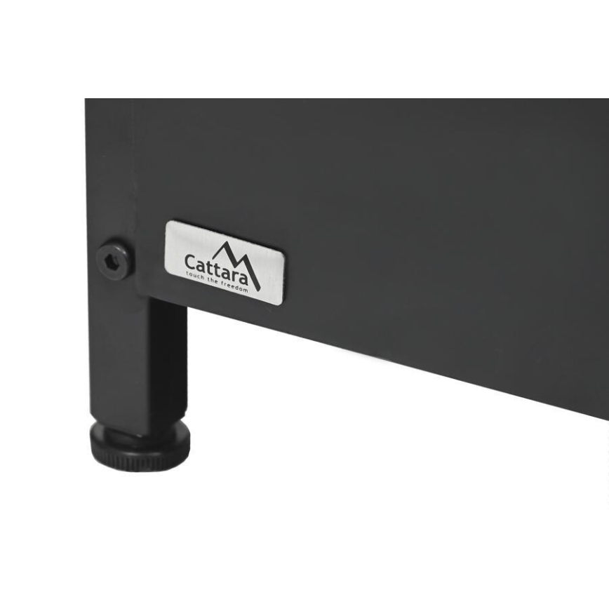 Stalak za drva 39x35x76 cm, crne boje