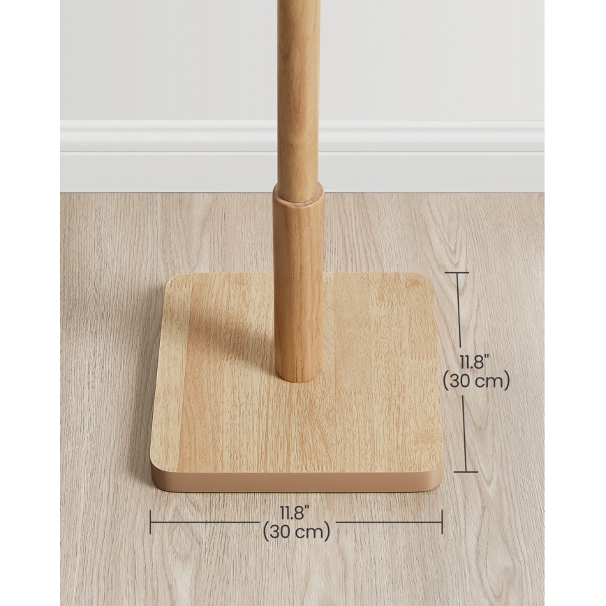 Stalak za kapute LINEA braon