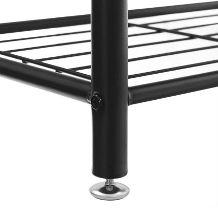 Stalak za kapute NAVOR braon/crna