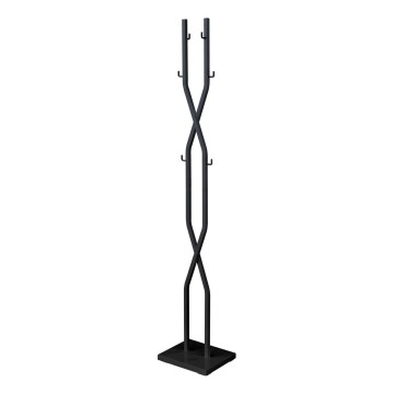 Stalak za odeću LARB 180x40 cm crni