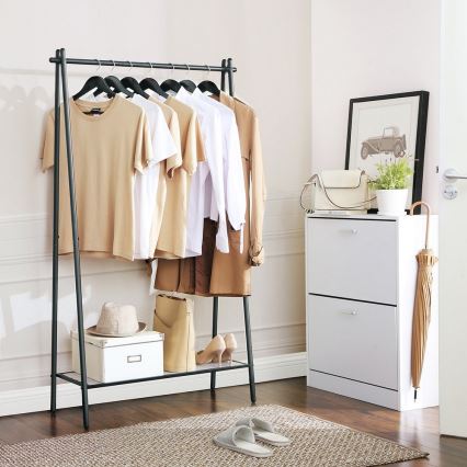 Stalak za odeću LINEA crni