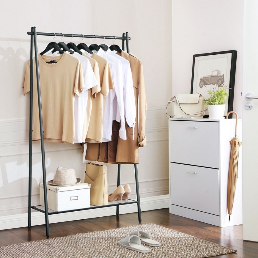 Stalak za odeću LINEA crni