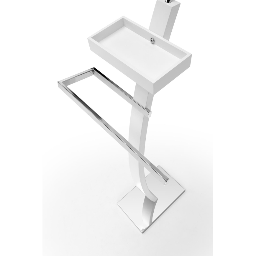 Stalak za odelo 117x32 cm, beo