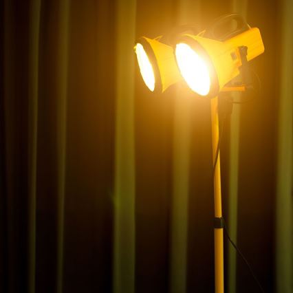 Stalak za reflektore 180 cm, žute boje