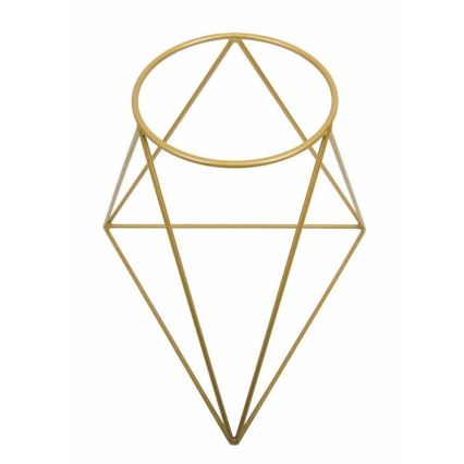 Stalak za saksiju TRIANGL 40x45 cm zlatni