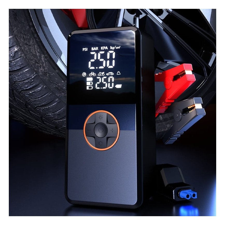 Startni adapter sa ugrađenim kompresorom 8000 mAh