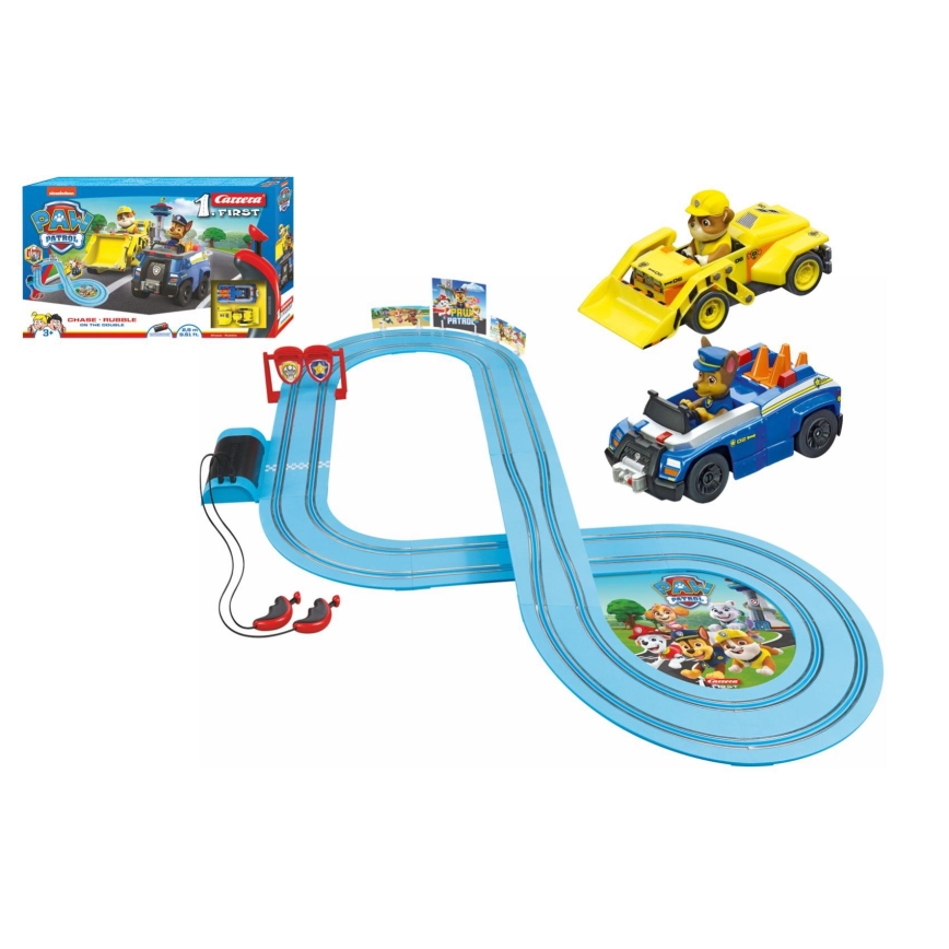 Staza za autiće CARRERA FIRST Paw Patrol 2xLR14 2,9 m