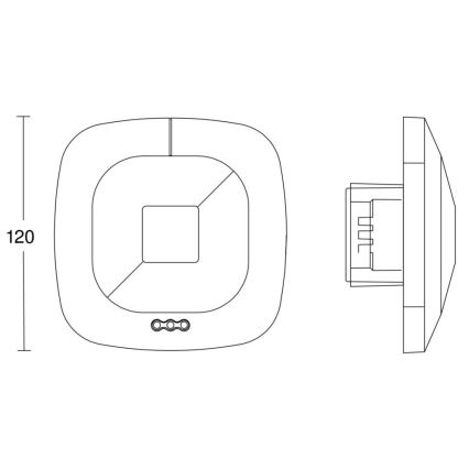Steinel 002848 - Senzor prisustva HF 360 COM2, beo