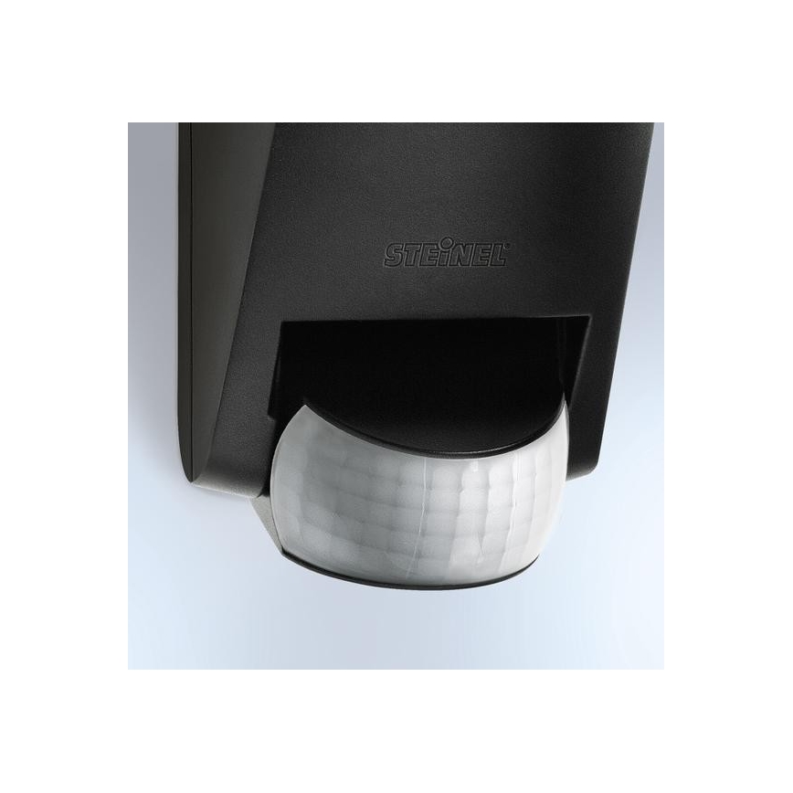 STEINEL 005535 - Spoljašnje zidno svetlo sa senzorom L585S, 1xE27/60W, crno, IP44