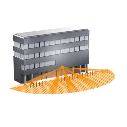 STEINEL 010508 - Spoljašnji senzor pokreta IS 3180 beli IP54