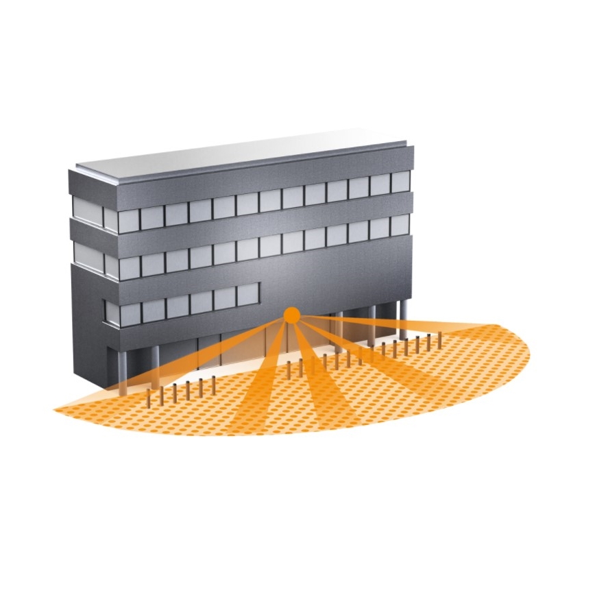 STEINEL 010508 - Spoljašnji senzor pokreta IS 3180 beli IP54