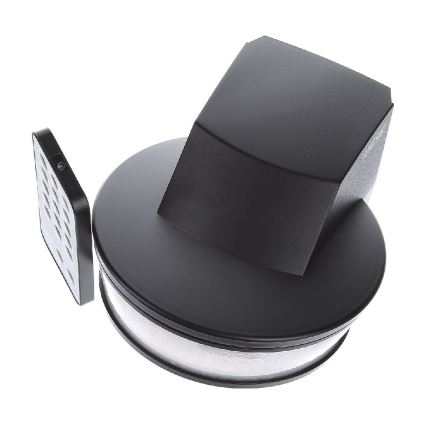 STEINEL 034979 - Spoljašnji senzor pokreta SenslQ S crni IP54 + daljinski upravljač