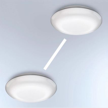 Steinel 035440 - LED spoljašnje plafonsko svetlo sa senzorom QUATTRO LED/10W/230V IP54
