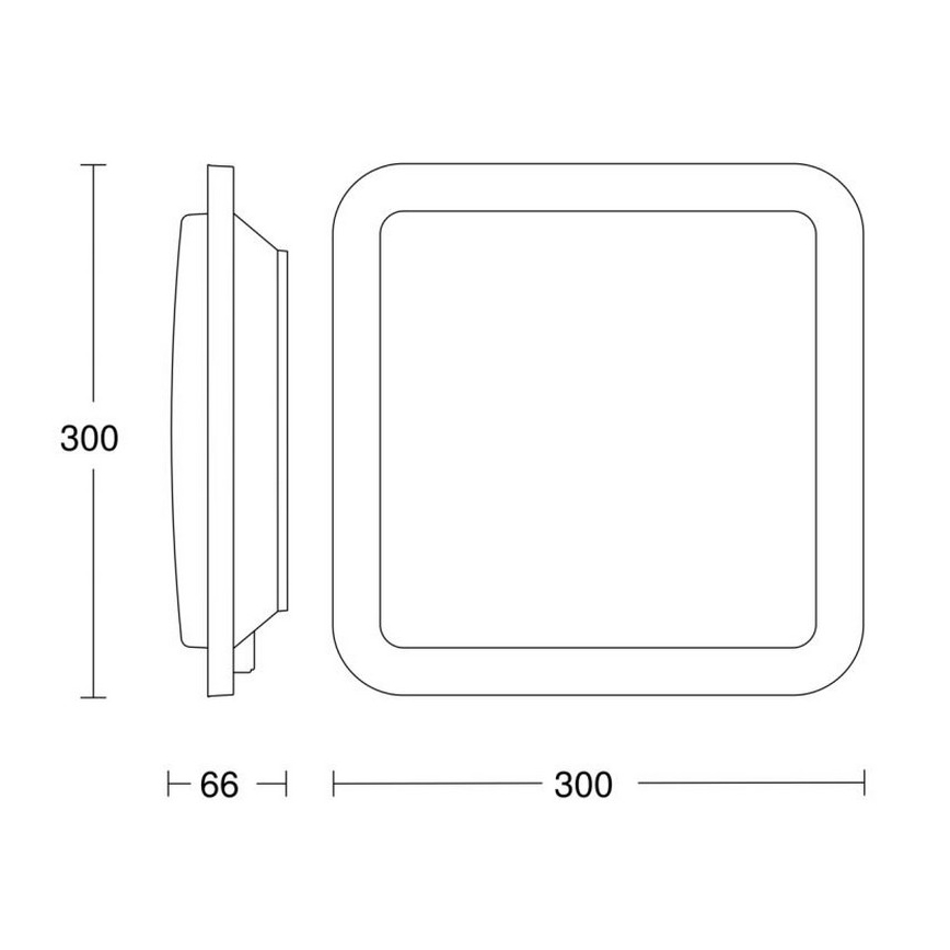 Steinel 052539 - LED plafonska svetiljka sa senzorom LED/9,5W/230V