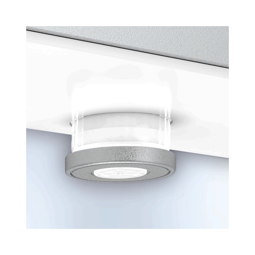 Steinel 052652 - LED solarno svetlo sa senzorom XSolar SOL-O LED/1,5W 2x2000mAh IP44 srebrna