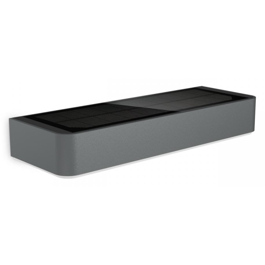 Steinel 052966 - LED solarno zidno svetlo XSolar SOL-O LED/0,07W 2000mAh IP44 antracit