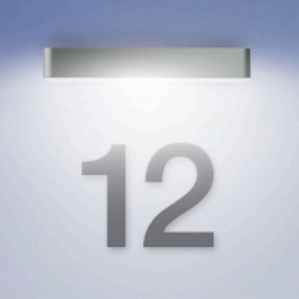 Steinel 052966 - LED solarno zidno svetlo XSolar SOL-O LED/0,07W 2000mAh IP44 antracit