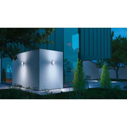 Steinel 055509 - LED spoljašnje svetlo sa senzorom L 830 LED/9,5W/230V IP44 srebrne boje