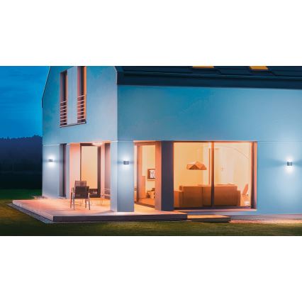 Steinel 055509 - LED spoljašnje svetlo sa senzorom L 830 LED/9,5W/230V IP44 srebrne boje