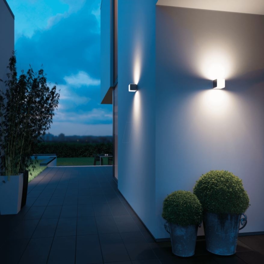 Steinel 055523 - Spoljašnja LED svetiljka sa senzorom L 835 LED/9,5W/230V IP44 srebrna