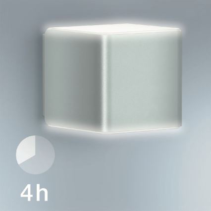 Steinel 055547 - LED spoljašnje svetlo sa senzorom L 840 LED/9,5W/230V IP44 srebrno