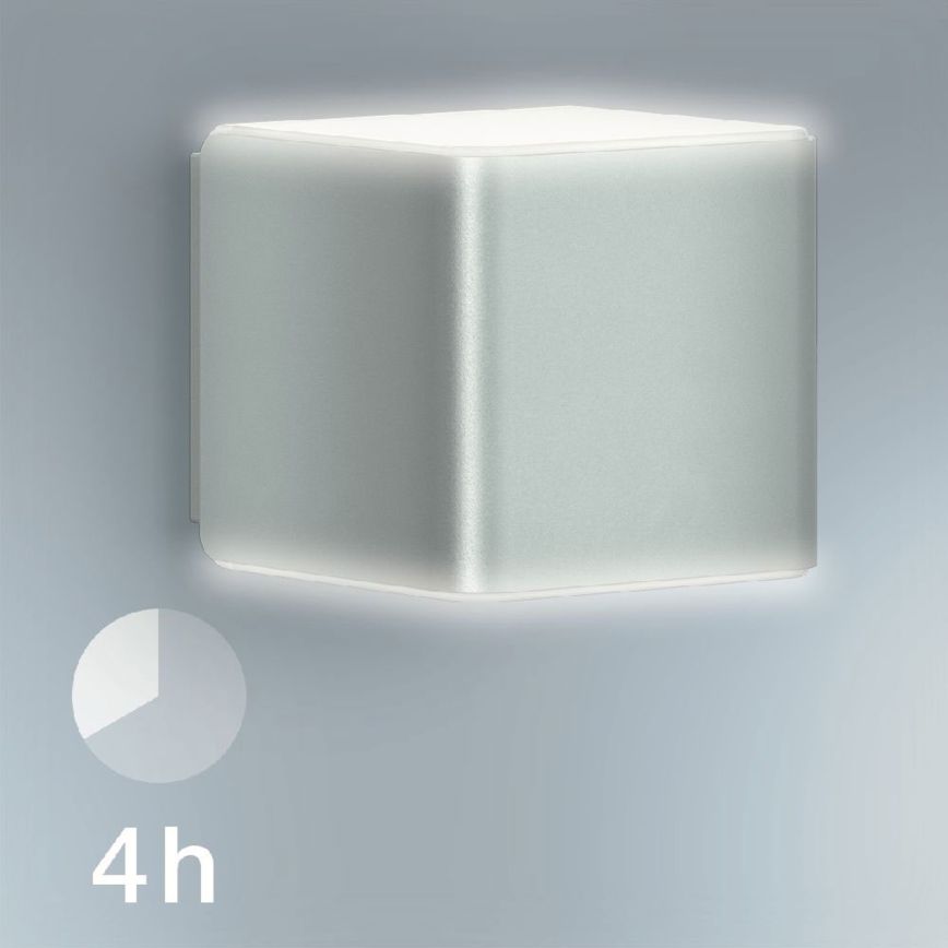Steinel 055547 - LED spoljašnje svetlo sa senzorom L 840 LED/9,5W/230V IP44 srebrno